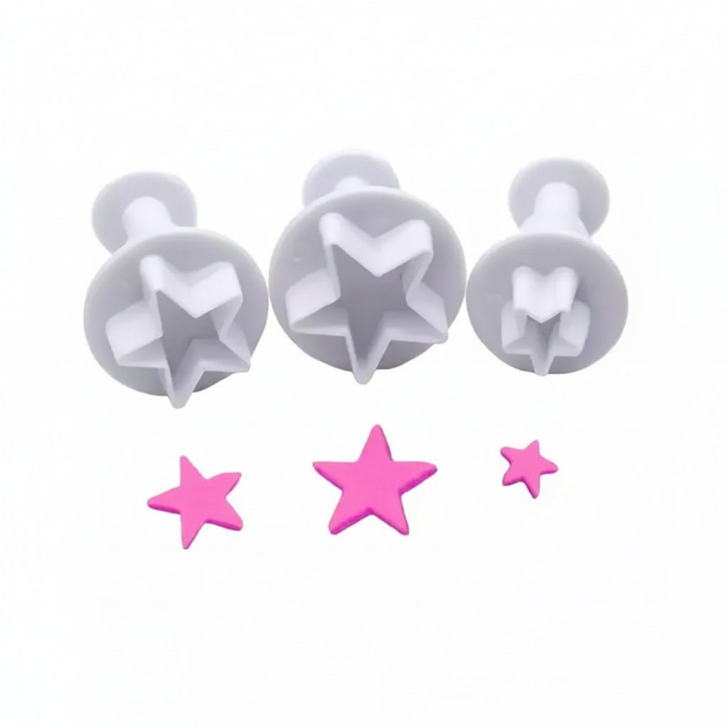 3PC Star Plunger Cutter