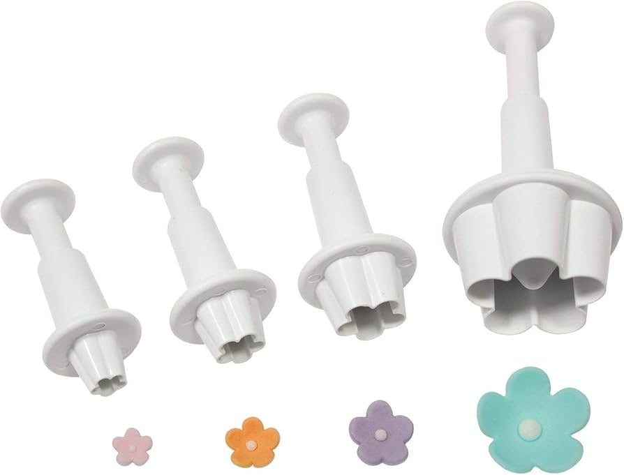 4Pc Blossom Plunger Cutter