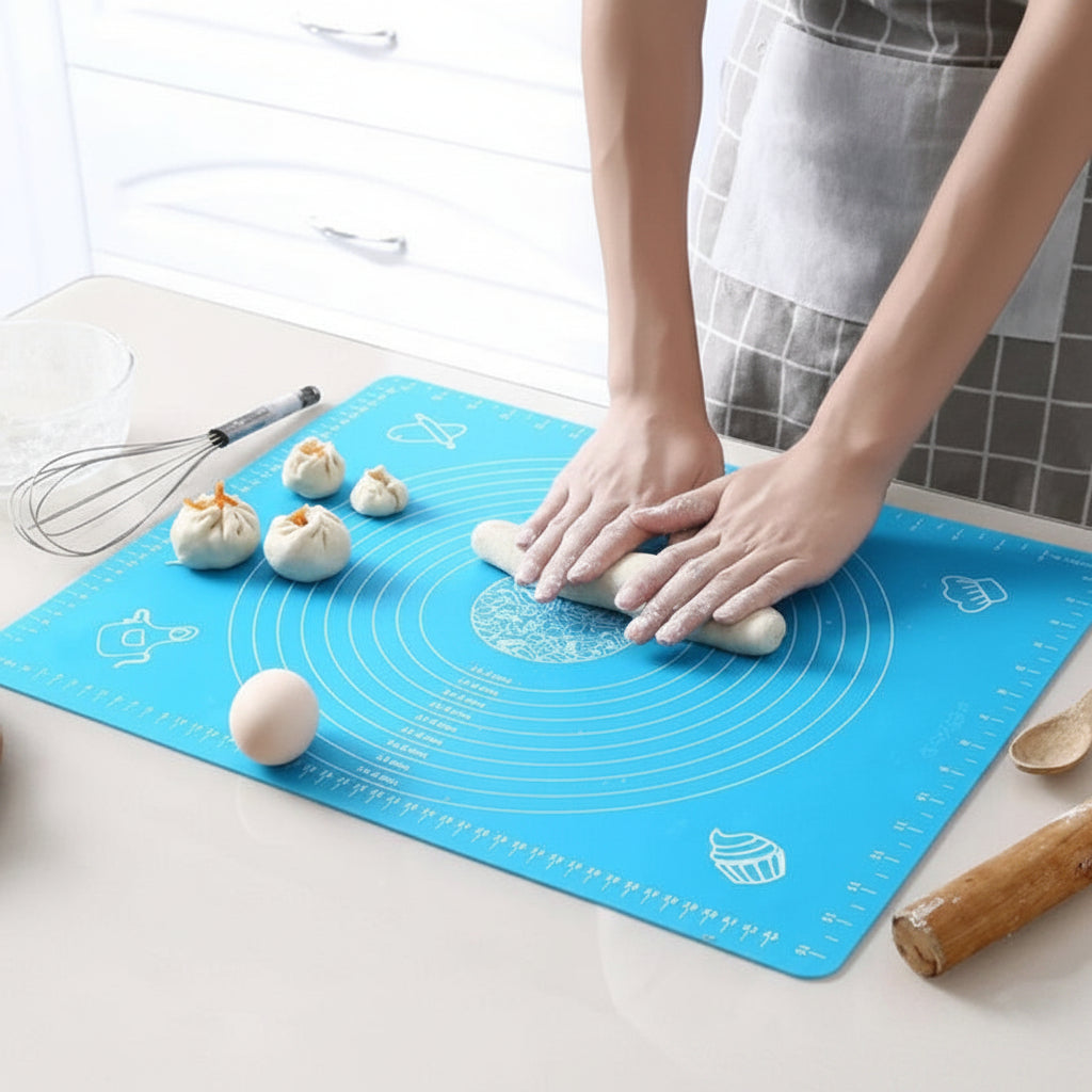 Non-Stick Fondant Rolling Mat – Perfect Surface For Sugarcraft & Dough Work