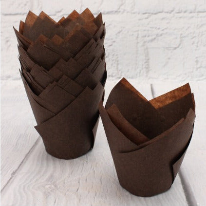 Tulip Cases 50Pcs (15X15Cm) | Muffins & Cupcakes