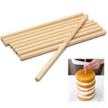24Cm Wooden Cake Dowels (10Pc Pack)