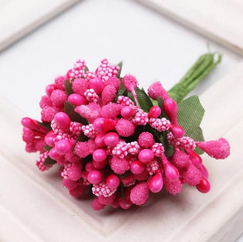 Mulberry Stamens Bunches | Floral Cake Decoration Accents
