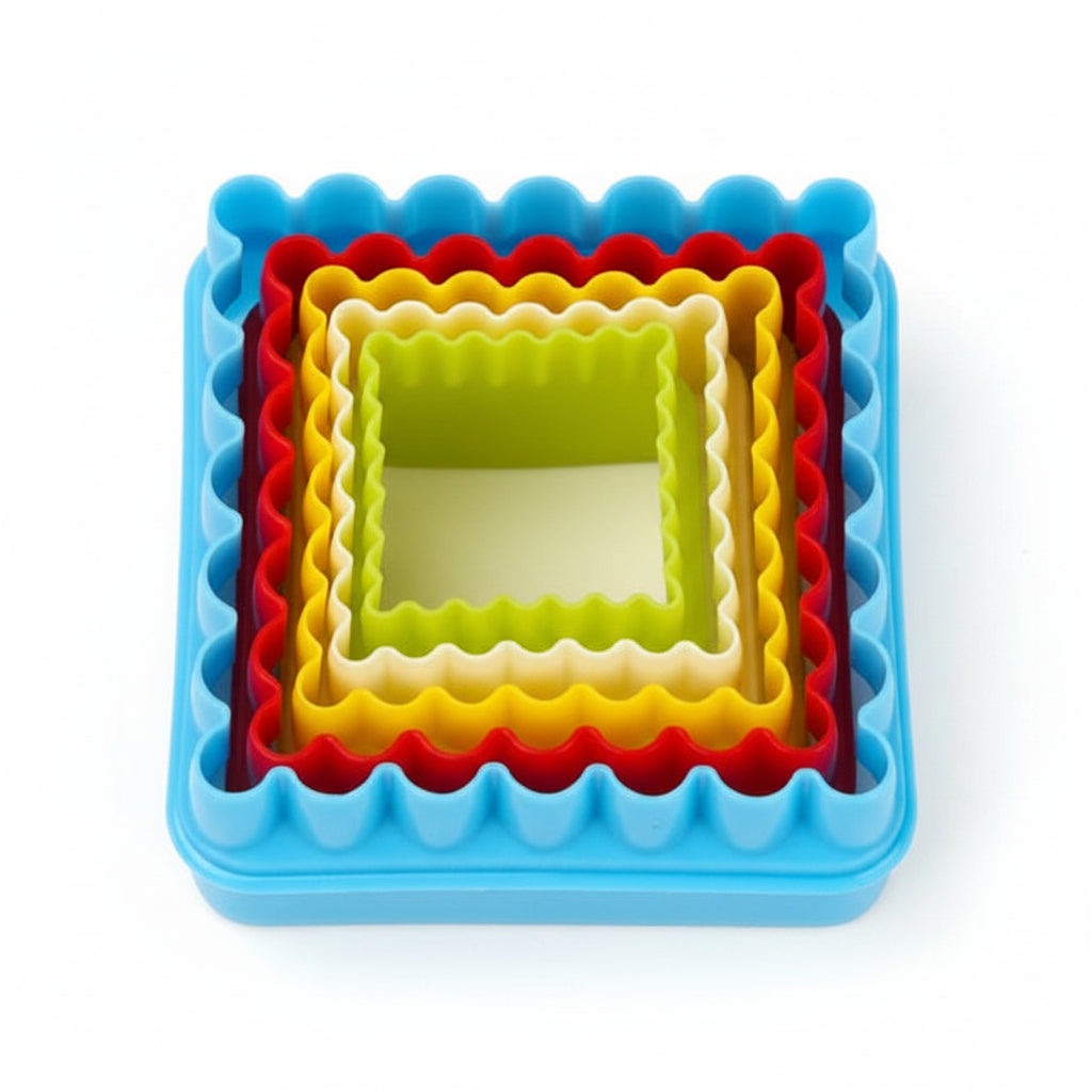 Square cookie cutter 5pc