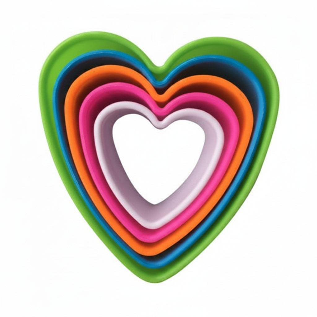 Heart cookie cutter 5pc