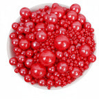 Mixed Size Edible Sugar Pearls – Textured Cake Decorations