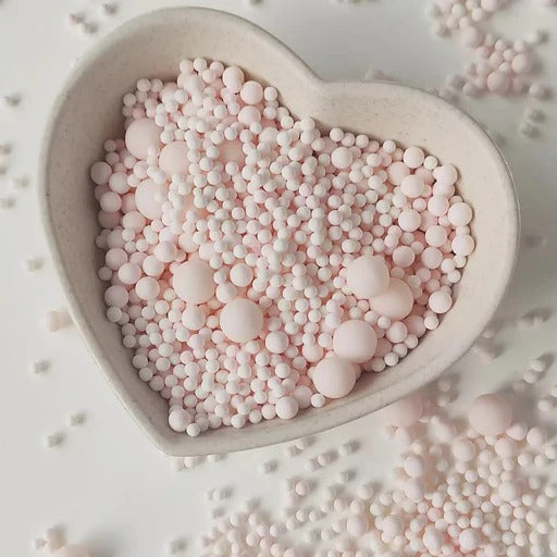 Mixed Size Edible Sugar Pearls – Textured Cake Decorations