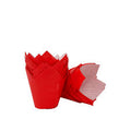 Tulip Red  Cases 50Pcs (15X15Cm) | Muffins