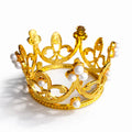 Small Gold Cake Crown