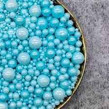 Mixed Size Edible Sugar Pearls – Textured Cake Decorations