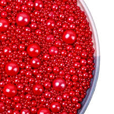 Mixed Size Edible Sugar Pearls – Textured Cake Decorations
