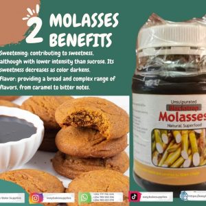 Premium Molasses – Natural Baking Sweetener for Cakes, Cookies & Breads (400g)