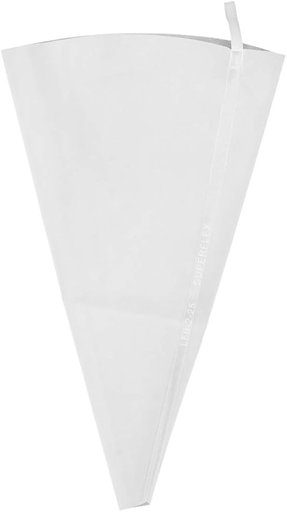 12" PIPING BAG WHITE