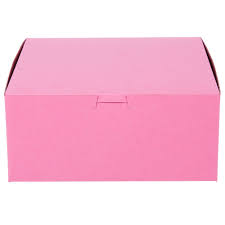 Plain Pink Cake Boxes – Secure, Stylish & Ready for Delivery