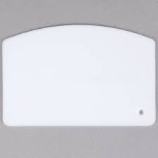 Plastic Scraper  | Cake Smoother & Dough Scraper for Baking