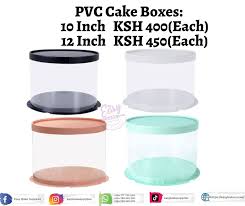 PVC Round Cake Box – Crystal-Clear Packaging for Tall & Standard Cakes (Multiple Diameters)