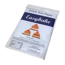 Edible Rice Paper Sheets – Versatile Wafer Paper for Cake Decorating & Food Wrapping
