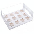 12 hole Clear Cupcake Boxes