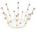 Fancy Gold Cake Crown