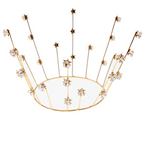 Fancy Gold Cake Crown