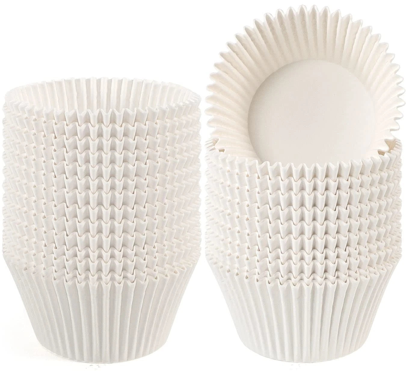 95mm White Cupcake Cases 500pcs