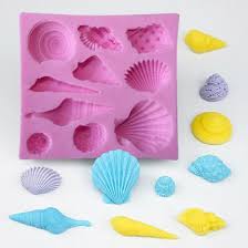 Sea Silicone Shell Molds – Flexible Ocean-Themed Moulds for Fondant, Chocolate & Crafts
