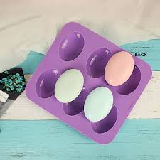 Silicone Ellipse Shape Mold – 8-Hole Non-Stick Baking & Molding Tray