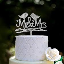 Silver Cake Topper – Assorted Messages | Elegant Metallic Toppers for Birthdays, Weddings & Celebrations