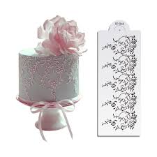STENCIL  – Elegant Cake Decorating Stencil
