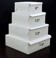 White Cake Boxes – Secure, Stylish & Ready for Delivery