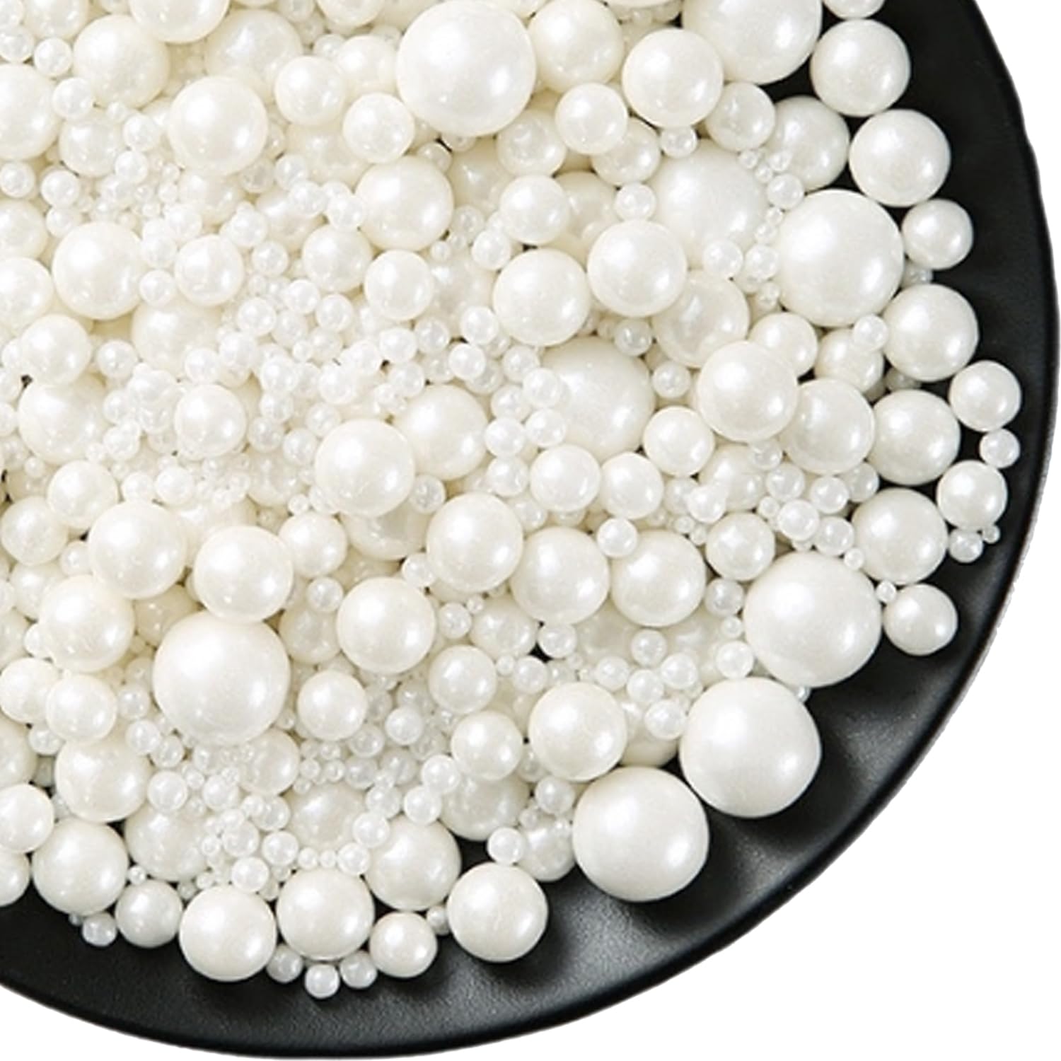 Edible Sugar Pearls 4mm – Elegant Cake & Dessert Decorations