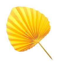 PAPER FAN 1PAIR